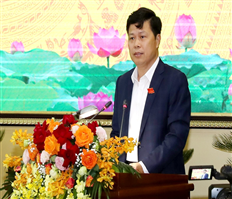 The 10th session of the 17th provincial people's council enacted 36 resolutions