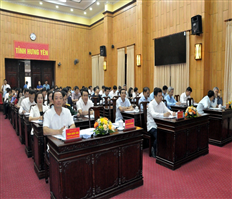 The 18th meeting of the Party Executive Committee of Hung Yen province, term 19