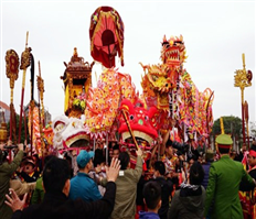 Rộn ràng hội làng ngày Xuân