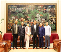 Bí thư Tỉnh ủy Nguyễn Hữu Nghĩa tiếp và làm việc với lãnh đạo Tập đoàn SGMW đến tìm hiểu cơ hội đầu tư tại tỉnh Hưng Yên