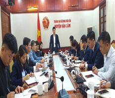 Giám sát tình hình thực hiện kế hoạch đầu tư công năm 2022 trên địa bàn huyện Văn Lâm