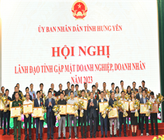 Lãnh đạo tỉnh gặp mặt doanh nghiệp, doanh nhân