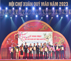 Khai mạc hội chợ Xuân Quý Mão 2023
