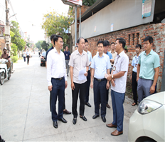 Phó Chủ tịch UBND tỉnh Nguyễn Hùng Nam kiểm tra công tác giải phóng mặt bằng Dự án đầu tư xây dựng đường Vành đai 4 – Vùng Thủ đô Hà Nội trên địa bàn tỉnh Hưng Yên tại huyện Văn Lâm