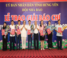 Lễ trao Giải báo chí Nguyễn Văn Linh lần thứ V, năm 2023