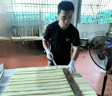 Nghề làm bún, đậu ở xã Tân Hưng