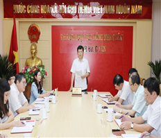 Agree on the expected content and agenda of the mid-2024 regular session of the XVII Provincial People's Council