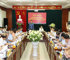 Ban Thường vụ Tỉnh ủy làm việc với Ban Thường vụ Huyện ủy Văn Lâm