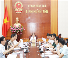 UBND tỉnh xem xét, cho ý kiến về một số nhiệm vụ trọng tâm chuẩn bị cho Đại hội Đảng bộ tỉnh lần thứ XX