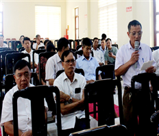 Giải quyết kiến nghị của cử tri bảo đảm kịp thời, thấu đáo