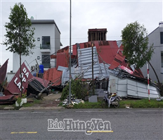 Khẩn trương khắc phục thiệt hại do bão số 3 gây ra