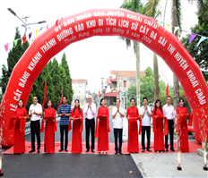 Khánh thành đường từ ĐT.378 đến Khu di tích cây đa Sài Thị