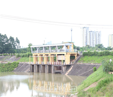 Trên công trình thuỷ lợi nơi Bác về thăm