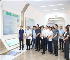 Provincial Party Secretary Nguyen Huu Nghia visited and worked at Soc Son Waste Power Plant