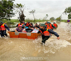 Ensuring safety for people in flooded areas