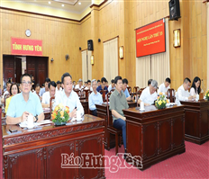 Hội nghị lần thứ 33 Ban Chấp hành Đảng bộ tỉnh khóa XIX, nhiệm kỳ 2020 - 2025