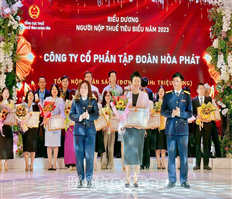 Tập đoàn Hòa Phát nộp ngân sách tỉnh trên 994 tỷ đồng