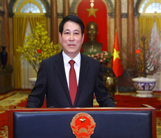 Thông điệp chúc Tết Ất Tỵ 2025 của Chủ tịch nước Lương Cường