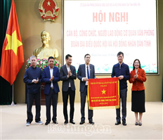 Văn phòng Đoàn ĐBQH và HĐND tỉnh: Tích cực đổi mới, ứng dụng công nghệ số để nâng cao chất lượng hoạt động