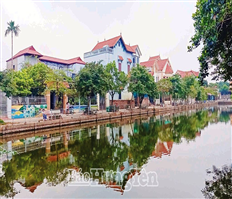 Văn Giang Sắc xuân ở huyện nông thôn mới nâng cao