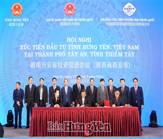 Hung Yen province delegation promotes investment in Xi'an city