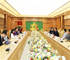 Comrade Nguyen Huu Nghia, Secretary of the Provincial Party Committee, receives and works with the Ambassador of the Kingdom of Thailand to Vietnam