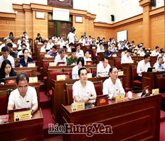 HĐND tỉnh họp xem xét, quyết định một số nội dung quan trọng