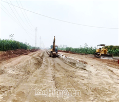 Phát triển hạ tầng giao thông ở huyện Khoái Châu