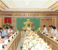 Họp Ban Chỉ đạo thực hiện sắp xếp các đơn vị hành chính trên địa bàn tỉnh Hưng Yên