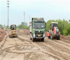 Kim Động tích cực giải phóng mặt bằng thực hiện các dự án đầu tư công