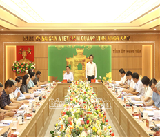 Ban Thường vụ Tỉnh ủy hai tỉnh Hưng Yên và Thái Bình họp thống nhất nhiều nội dung quan trọng