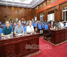 Đại biểu HĐND tỉnh tiếp xúc cử tri huyện Văn Giang