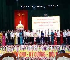 Đại hội đại biểu Đảng bộ xã Văn Giang lần thứ I, nhiệm kỳ 2025 – 2030