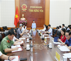 Hưng Yên tổ chức hội nghị trực tuyến đánh giá công tác tổ chức bộ máy, biên chế của UBND xã, phường