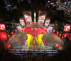 Đặc sắc chương trình nghệ thuật kỷ niệm 110 năm ngày sinh Tổng Bí thư Nguyễn Văn Linh và chào mừng hợp nhất tỉnh Hưng Yên và tỉnh Thái Bình