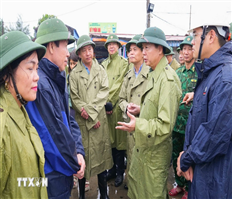 Phó Thủ tướng kiểm tra công tác phòng, chống bão tại Hải Phòng và Hưng Yên