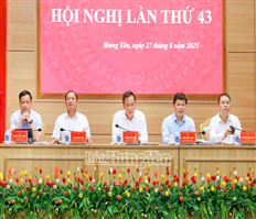 Hội nghị Ban Chấp hành Đảng bộ tỉnh lần thứ 43 nhiệm kỳ 2020 - 2025