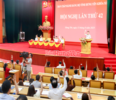 Hội nghị lần thứ 42 Ban chấp hành Đảng bộ tỉnh khóa XIX và hội nghị cán bộ chủ chốt tỉnh