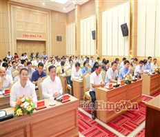 Hội nghị lần thứ 41 Ban Chấp hành Đảng bộ tỉnh khóa XIX