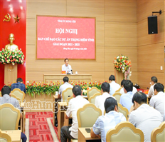 Họp Ban Chỉ đạo các dự án trọng điểm tỉnh