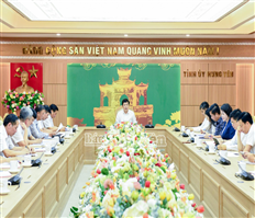 Rà soát, đánh giá công tác tổ chức phục vụ Đại hội đại biểu Đảng bộ tỉnh lần thứ I, nhiệm kỳ 2025 - 2030