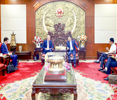 Hưng Yên sẽ tạo mọi điều kiện thuận lợi để Công ty CTP khảo sát, tìm hiểu môi trường đầu tư tại địa phương