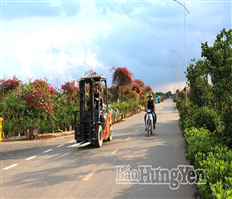 Xã Phụng Công: 1.845 hộ phát triển nghề tiểu thủ công nghiệp, kinh doanh dịch vụ