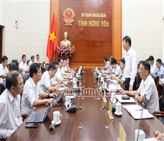 Đồng chí Phó Chủ tịch UBND tỉnh Nguyễn Lê Huy tiếp và làm việc với Tổng Công ty Truyền tải Điện Quốc gia