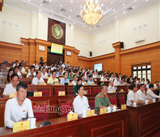 Kỳ họp thứ ba mươi hai, HĐND tỉnh khóa XVII, nhiệm kỳ 2021 – 2026 thông qua 9 nghị quyết quan trọng