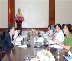Đoàn công tác của Đại sứ quán Nhật Bản tại Việt Nam làm việc với lãnh đạo UBND tỉnh Hưng Yên