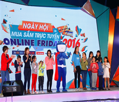 Hàng trăm doanh nghiệp lớn sẽ tham gia Online Friday cuối tuần này