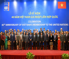 Việt Nam luôn coi trọng vai trò trung tâm của Liên Hợp Quốc