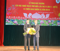 Trao Giải thưởng Văn học - Nghệ thuật Phố Hiến lần thứ IV