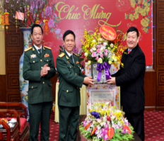 Lãnh đạo tỉnh thăm, chúc Tết một số cơ quan, đơn vị